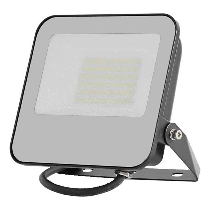 LED projektør LED/50W/230V 4000K IP65 sort