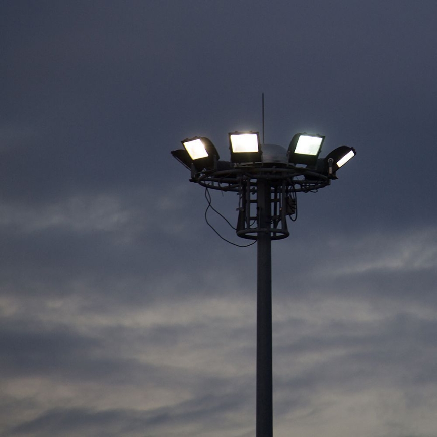 LED projektør LED/50W/230V 6400K IP65 sort