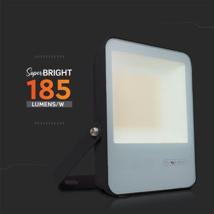LED projektør LED/50W/230V 6400K IP65 sort