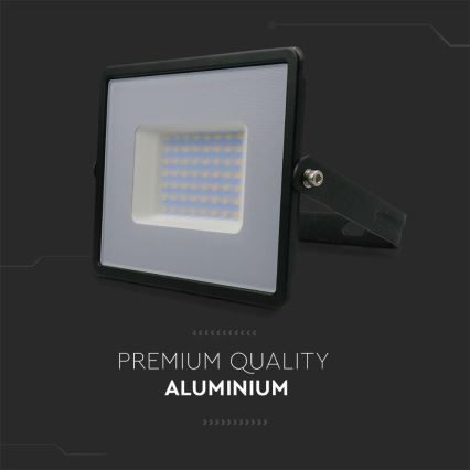 LED projektør LED/50W/230V 6500K IP65 sort