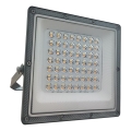 LED projektør LED/50W/230V IP65 3000/4000/6500K grå