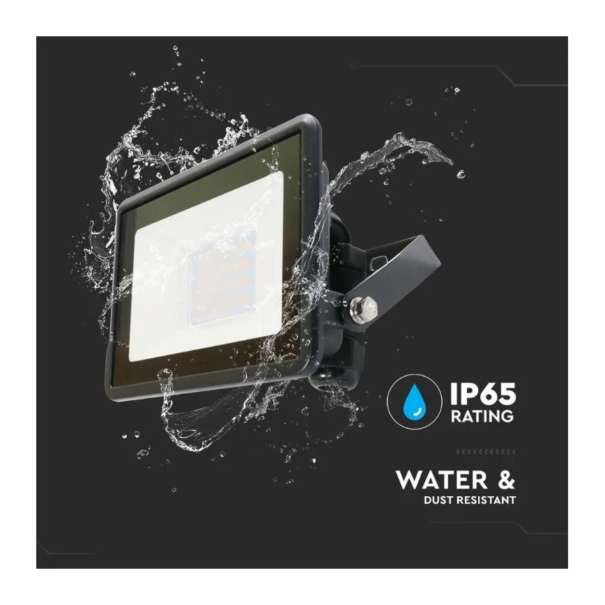 LED projektør med direkte forbindelse SAMSUNG CHIP LED/20W/230V IP65 6500K