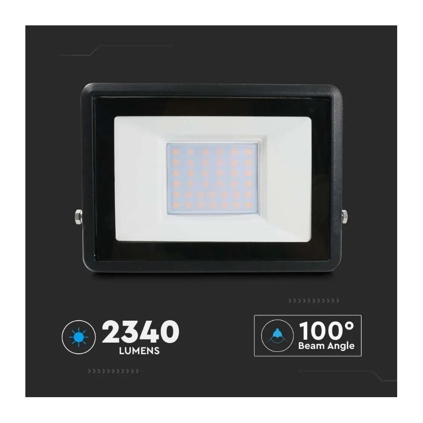 LED projektør med direkte forbindelse SAMSUNG CHIP LED/30W/230V IP65 4000K