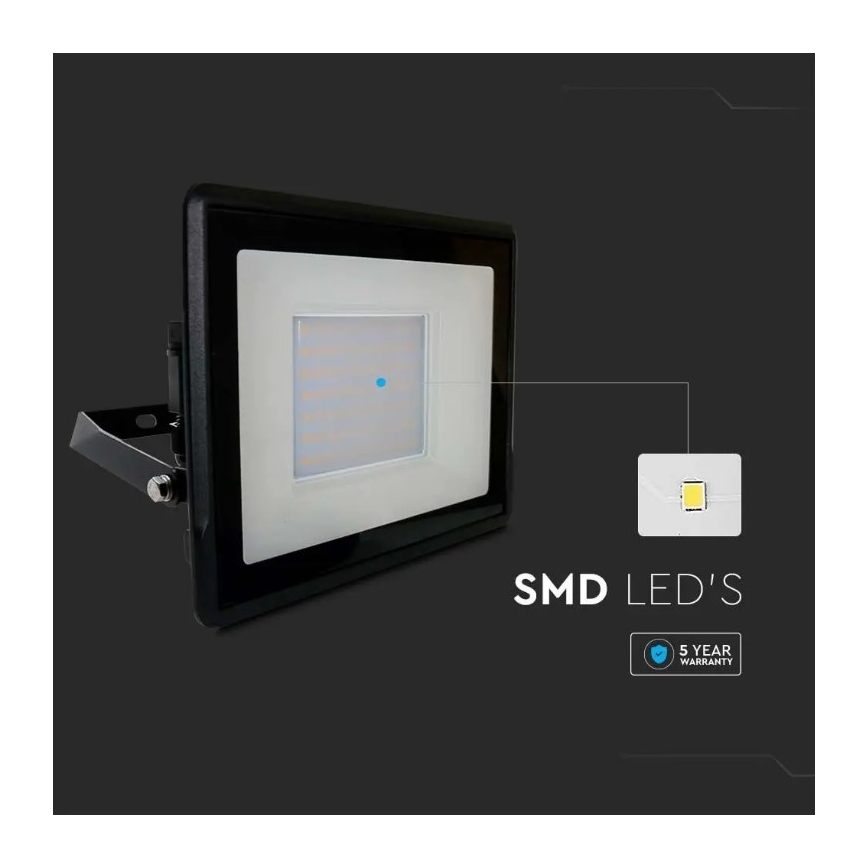 LED projektør med direkte forbindelse SAMSUNG CHIP LED/50W/230V IP65 6500K