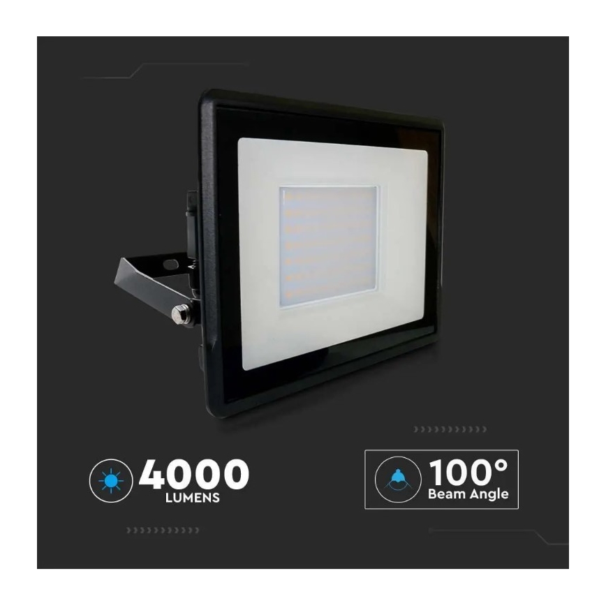 LED projektør med direkte forbindelse SAMSUNG CHIP LED/50W/230V IP65 6500K