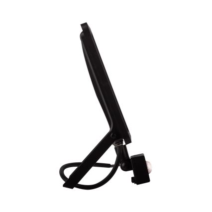 LED projektør med sensor LED/100W/230V 4000K IP65 sort
