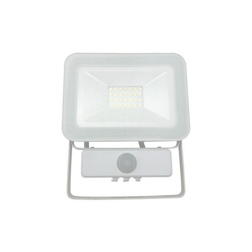 LED projektør med sensor LED/20W/265V 1800lm hvid IP65