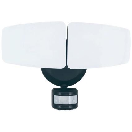 LED projektør med sensor LED/24W/230V 3000/4000/6000K IP54 antracit