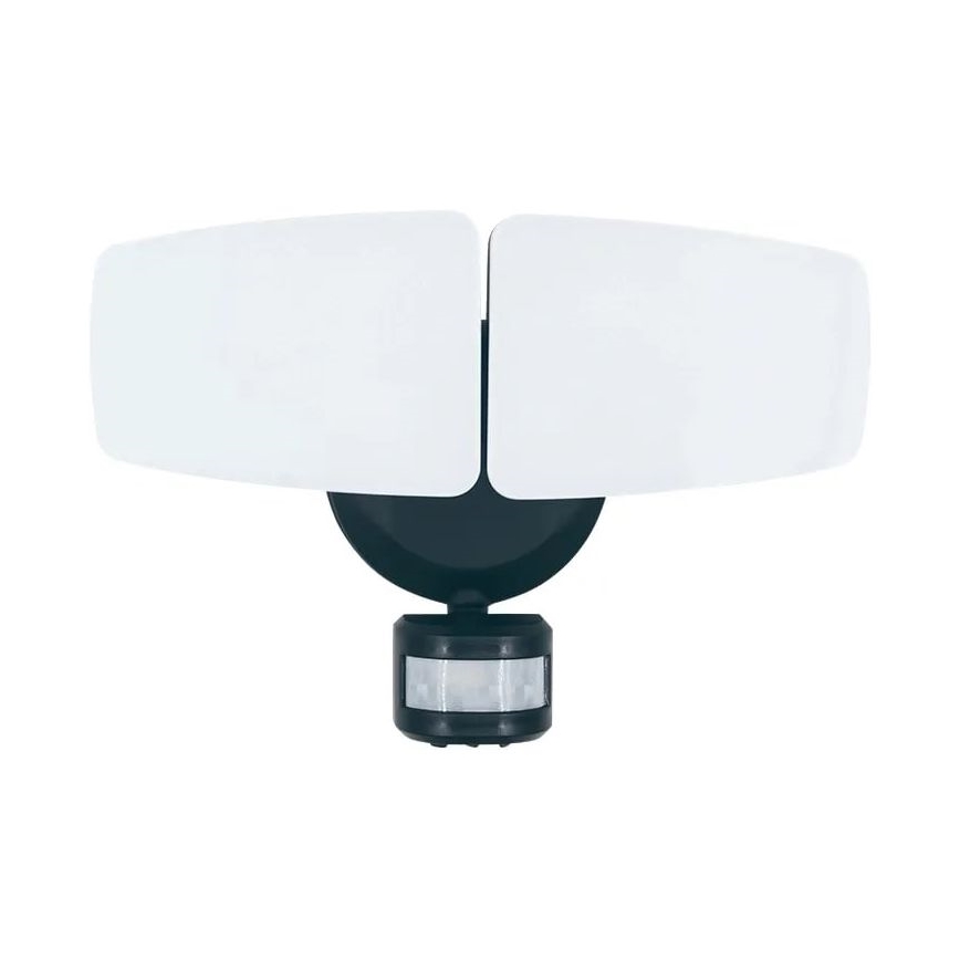 LED projektør med sensor LED/24W/230V 3000/4000/6000K IP54 antracit