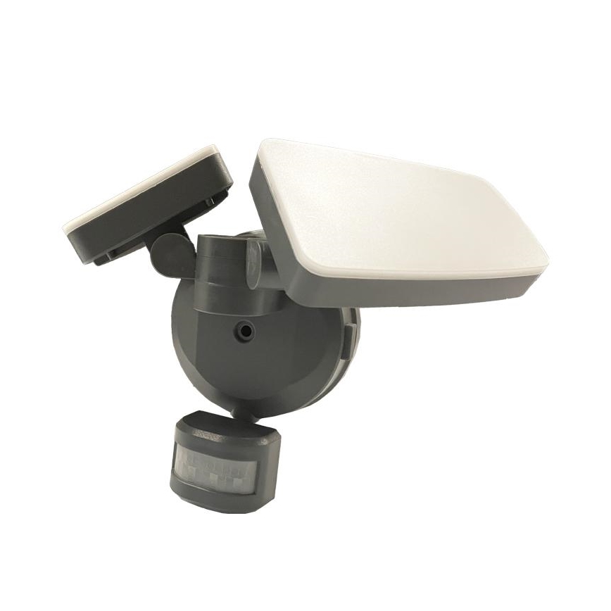 LED projektør med sensor LED/24W/230V 3000/4000/6000K IP54 antracit
