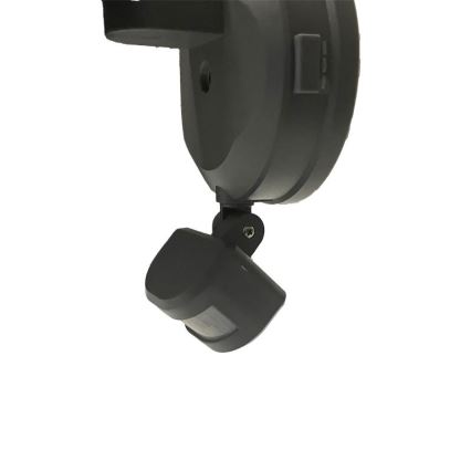 LED projektør med sensor LED/24W/230V 3000/4000/6000K IP54 antracit