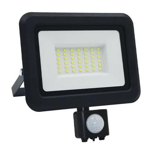 LED projektør med sensor LED/30W/230V 4000K IP44