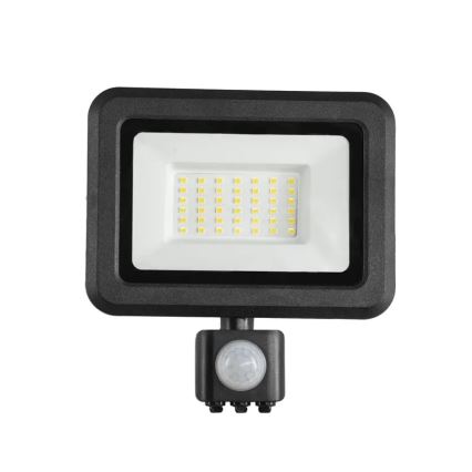 LED projektør med sensor LED/30W/230V 4000K IP44