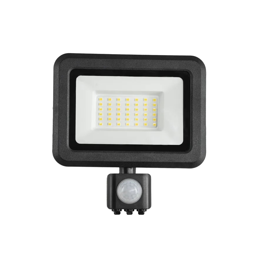 LED projektør med sensor LED/30W/230V 4000K IP44