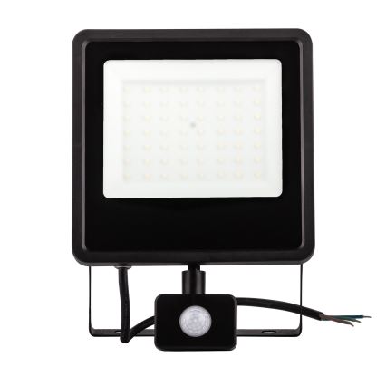 LED projektør med sensor LED/30W/230V 4000K IP65 sort