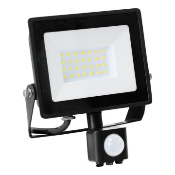 LED projektør med sensor LED/30W/230V 6500K IP44