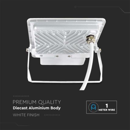 LED projektør med sensor LED/50W/230V 6500K IP65 hvid