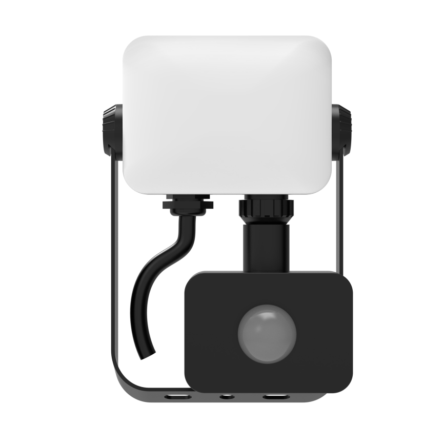 LED projektør med sensor MILKY LED/10W/230V 4000K IP65