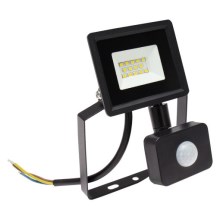 LED projektør med sensor NOCTIS LUX 3 LED/10W/230V 4000K IP44 sort