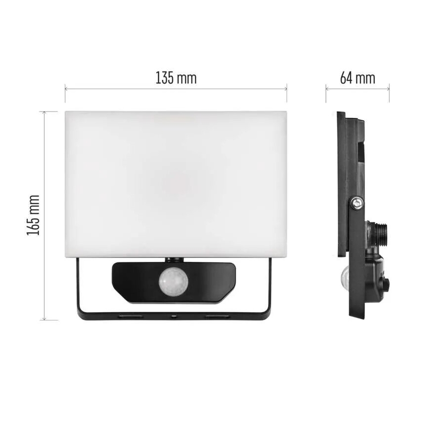LED projektør med sensor TAMBO LED/20W/230V 4000K IP54