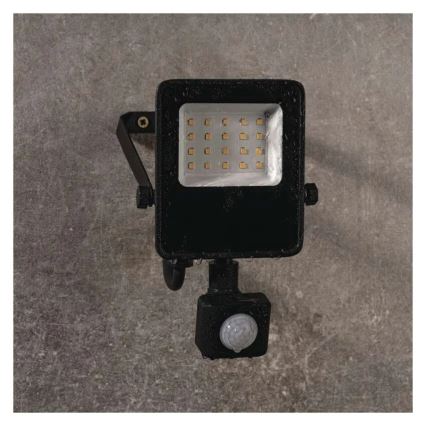 LED projektør med sensor VISIO LED/10W/230V 4000K IP65