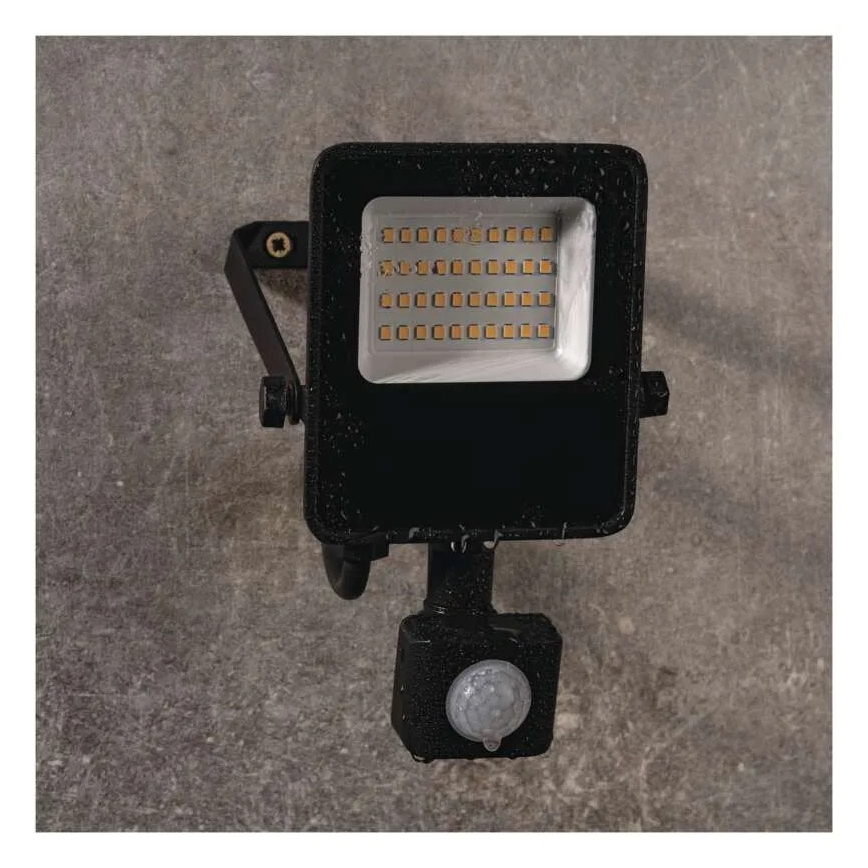 LED projektør med sensor VISIO LED/20W/230V 4000K IP65