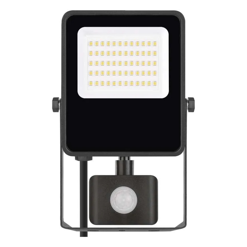 LED projektør med sensor VISIO LED/30W/230V 4000K IP65