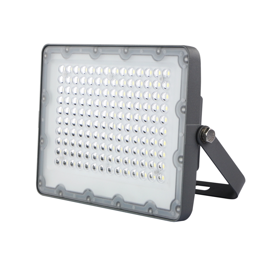 LED-reflektor med solcellepanel FOCUS LED/100W/15000 mAh 3,2V 6000K IP65 + fjernbetjening