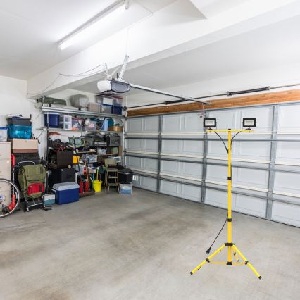 LED Projektør med stativ 2xLED/30W/230V 4000K IP44