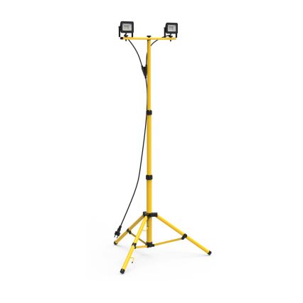 LED Projektør med stativ 2xLED/30W/230V 4000K IP44