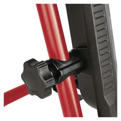 LED-projektør med stativ ELION LED/100W/230V 4000K IP65 rød/sort