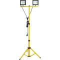 LED projektør med stativ TIGRA 2xLED/50W/230V 4000K IP54 sort/gul