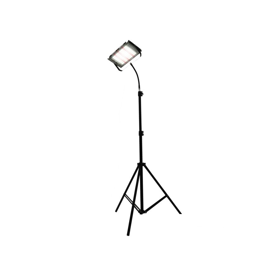 LED projektør med stativ til plantevækst FIRON LED/45W/230V IP54 sort