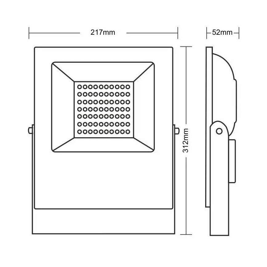 LED projektør PROFI PLUS LED/50W/230V 5000K IP66