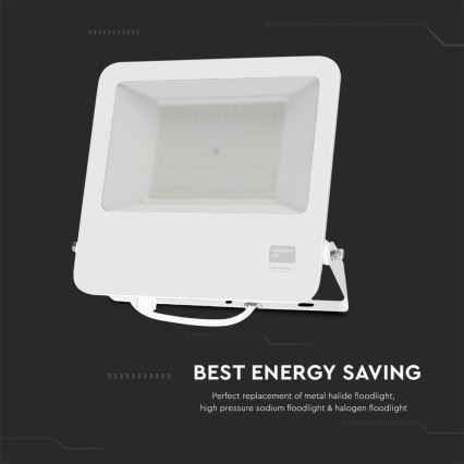 LED projektør SAMSUNG CHIP LED/100W/230V 6400K IP65 hvid