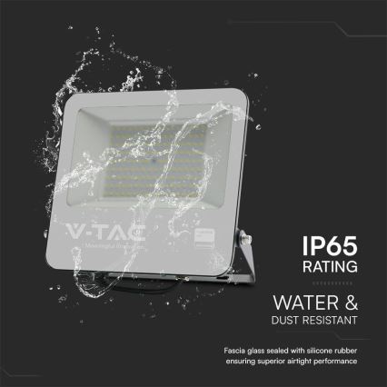 LED projektør SAMSUNG CHIP LED/100W/230V 6400K IP65 sort