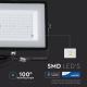 LED projektør SAMSUNG CHIP LED/100W/230V IP65 4000K sort