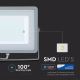 LED projektør SAMSUNG CHIP LED/100W/230V IP65 6400K grå