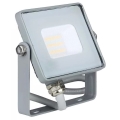 LED projektør SAMSUNG CHIP LED/10W/230V IP65 4000K grå
