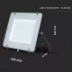 LED projektør SAMSUNG CHIP LED/200W/230V 6400K IP65 antik sort