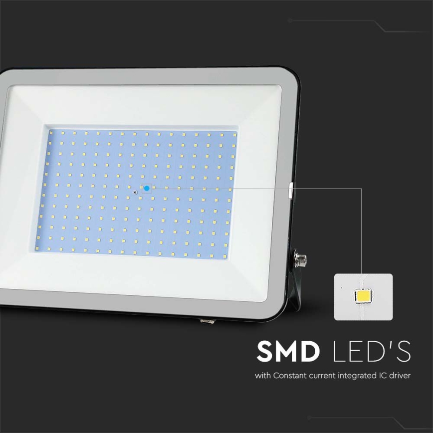 LED projektør SAMSUNG CHIP LED/300W/230V 6500K IP65 sort