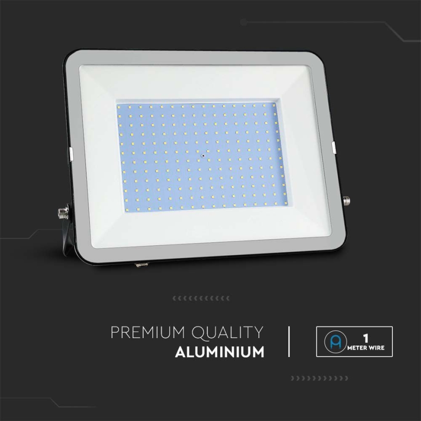 LED projektør SAMSUNG CHIP LED/300W/230V 6500K IP65 sort