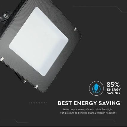 LED projektør SAMSUNG CHIP LED/500W/230V IP65 6400K sort