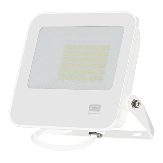 LED projektør SAMSUNG CHIP LED/50W/230V 6500K IP65 hvid