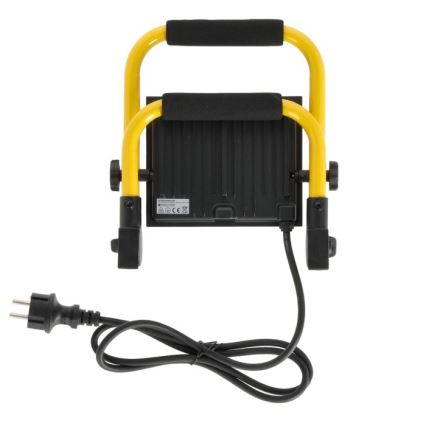 LED projektør TIGRA LED/50W/4000K IP54 sort/gul