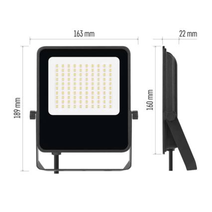 LED projektør VISIO LED/50W/230V 4000K IP65