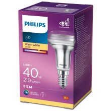 LED-projektørpære Philips E14/2,8W/230V 2700K