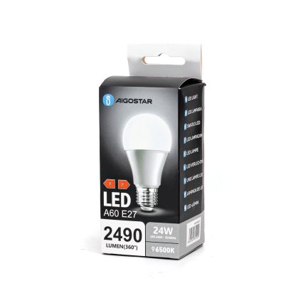 LED-pære A60 E27/24W/230V 6500K - Aigostar