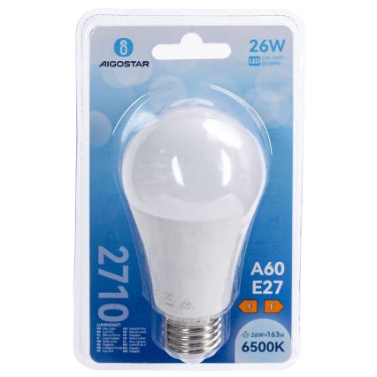 LED-pære A60 E27/26W/230V 6500K - Aigostar