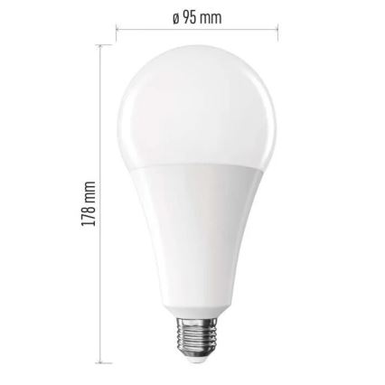 LED-pære A95 E27/28W/230V 4000K